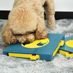 卸売犬のパズルのおもちゃ IQ トレーニング & 精神的な豊かさのためのインタラクティブな御馳走パズル犬の餌箱のおもちゃ