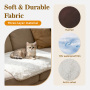 Solid Winter Washable Long Plush 80X55cm Warm Small Animal Sleeping Pet Blanket