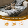 Solid Winter Washable Long Plush 80X55cm Warm Small Animal Sleeping Pet Blanket