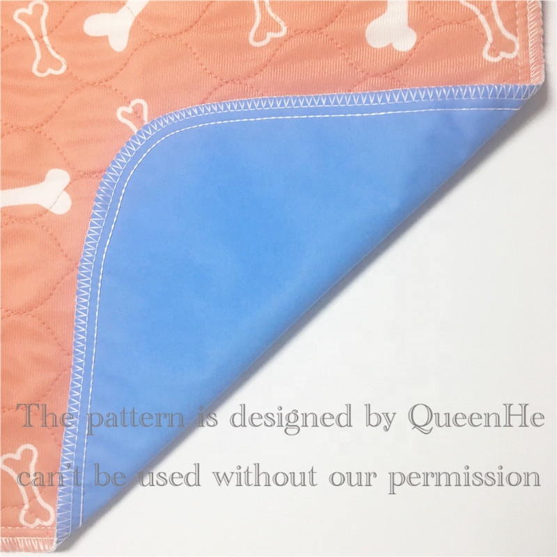 Pet Training Pad and Surface Dog Bed Protection Washable & Reusable Puppy Pee Pad