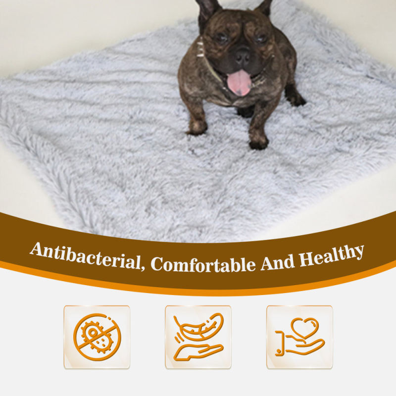 Washable Pet Blanket Premium Fluffy Flannel Fleece Cushion Soft and Warm Mat for Dogs Cats