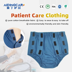 Wholesale Men Patient Care Underwear Reusable Breathable Knitted Bladder Control Fistulation Panties Incontinence Cotton Brief