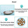 Durable PP Non-Slip Pet Eating Slow Feeder Bowl  Slow  Food Dog Bowl