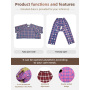Wholesale Open Crotch Cotton Zipper Patient Gowns Surgery Clothes for Patients Patient Care Uniforms