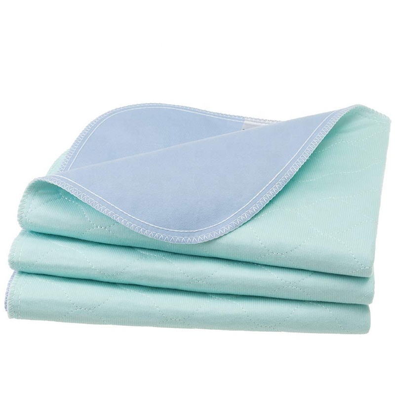 Reusable Household / Hospital Soft Absorbent Bed Mats , Underpads for Incontinence , Washable Bed Pads