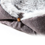 Luxury Faux Fur Comfort Pet Sleeping Bed Winter Warm Cat Dog Bed Dual-purpose Foldable Pet Bed