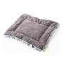 Luxury Faux Fur Comfort Pet Sleeping Bed Winter Warm Cat Dog Bed Dual-purpose Foldable Pet Bed