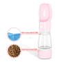 Puppy Love safe durable Pet Water Bottle with silicone sealing ring will ensure water not to spilled for outdoor use