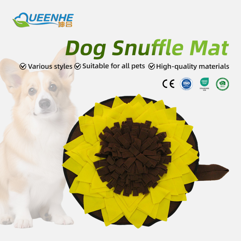 Wholesale Slow Feeding Pet Sniffing Mat Indoor Foraging Dogs Snuffle Mat for Stress Relief