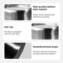 Wholesale Pet Food Container Non-Slip  Stainless Steel Dog Bowl