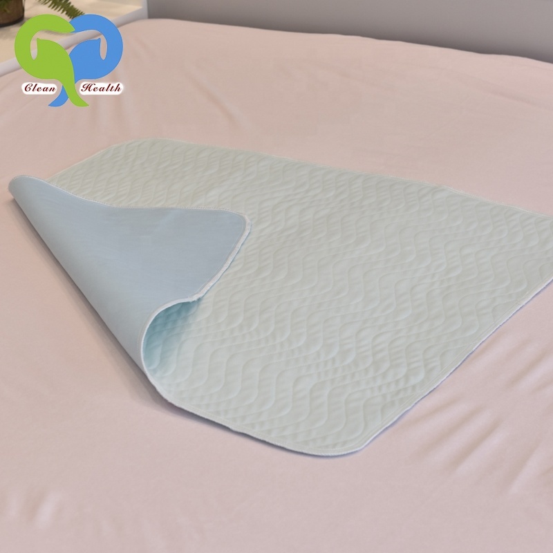 Nursing incontinence Underpad 80*90cm high absorbent Waterproof Washable reusable bed pads bed positioning pad