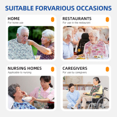 Wholesale White Terry Washable Waterproof Adult Bib for Patient or Old People