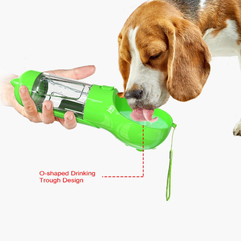Dog Water Bottle Portable Pet Dog Bowl Water Bottle for Pets Multifunctional Leakproof Outdoor 4 in 1 Dogs Innovative Products