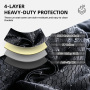 Wholesale Waterproof Dog Car Seat Cover Car Backseat With Mesh Window