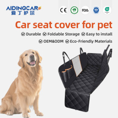 Wholesale Waterproof Dog Car Seat Cover Car Backseat With Mesh Window