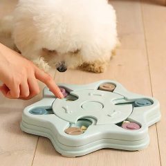 Dispensador interactivo al por mayor del regalo del juguete del perro del juego del rompecabezas para la alimentación divertida del entrenamiento de perros