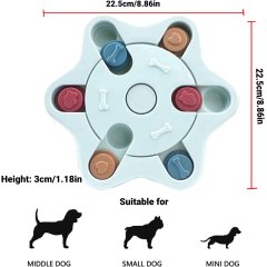 Wholesale Interactive Puzzle Game Dog Toy Treat Dispenser for Dogs Training Funny Feeding