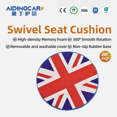 Portable Swivel Transfer Seat Cushion, 360 Degree Rotating Mobility Aid for Elderly Disabled Transfer