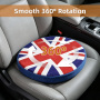 Portable Swivel Transfer Seat Cushion, 360 Degree Rotating Mobility Aid for Elderly Disabled Transfer