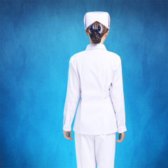 Conjuntos de uniformes médicos de enfermería Traje de uniforme de enfermera para uniformes médicos de hospital a la venta Manga larga de invierno