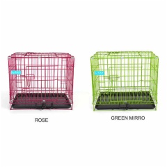 Wholesale Multifunction Thick Dog Crate Small Dog Kennel Dog Cage Multiple Stackable Sturdy Carbon Steel Metal