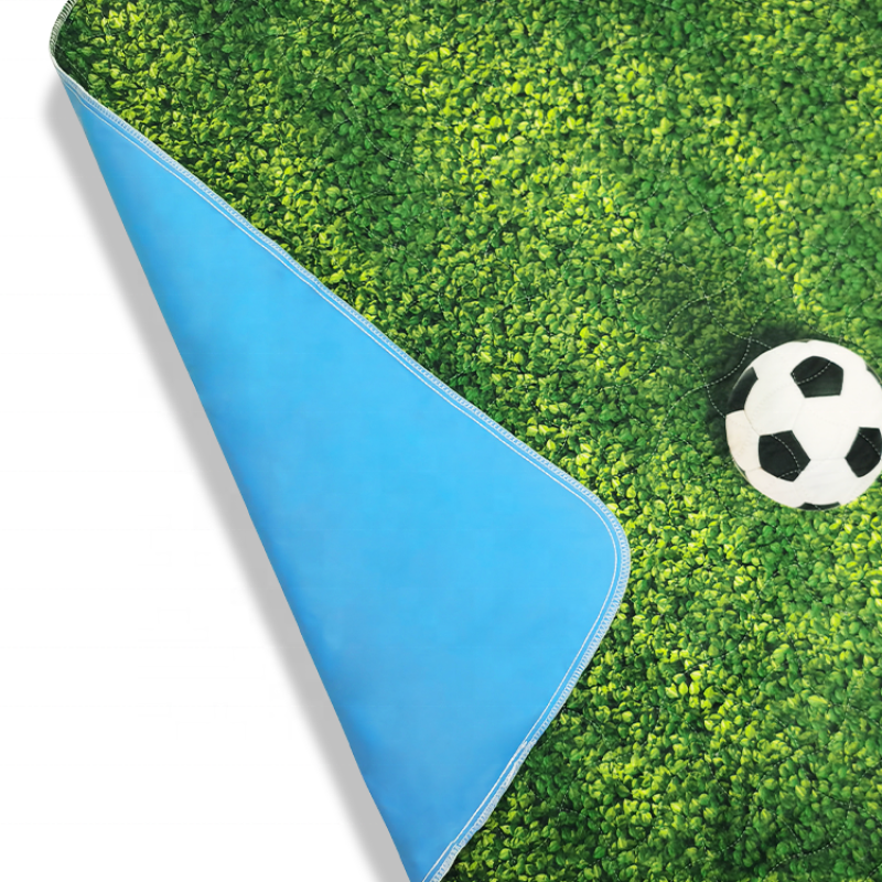 Dog Lawn pattern Pad Portable Pee Pads Washable Professional Dog Training Pee Pad