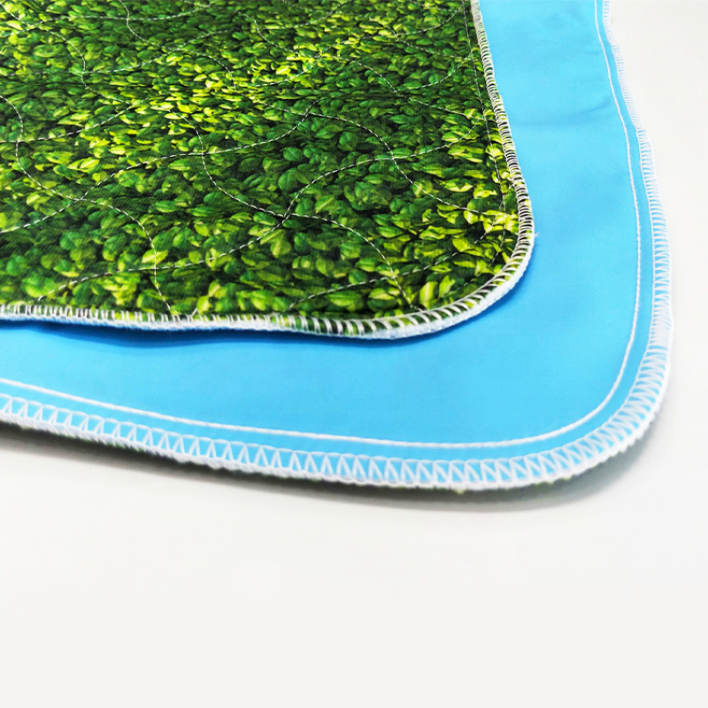 Dog Lawn pattern Pad Portable Pee Pads Washable Professional Dog Training Pee Pad