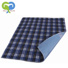洗えるベッドパッド失禁尿エルダーマット再利用可能な吸収パッドプロテクター子供大人 3 層構造肥厚
