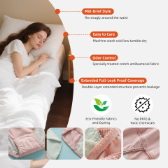 Culottes menstruelles réutilisables et respirantes Aidingcare pour femmes