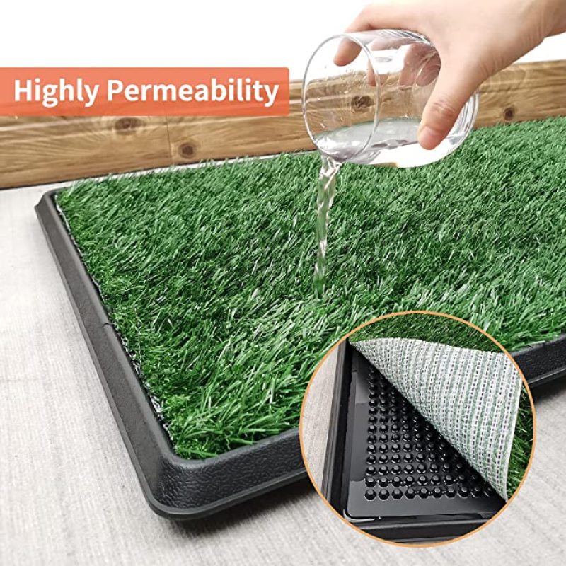 Artificial Grass Professional Dog Grass Mat Grass Pee Pad Dog Potty Training Pad with Drainage Holes