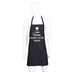 Wholesale Customizable Adjustable Stylist Chef Kitchen Apron Uniform