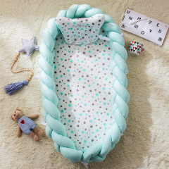 キルトと枕を備えた赤ちゃんの共同寝台ベビー寝具ネストベッドのためのポータブル添い寝バシネット