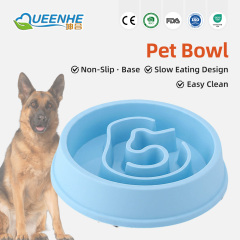 Wholesale Slow Feeder Dog Bowl Non Slip Puzzle Bowl Interactive Bloat Stop Pet Bowl Anti-Gulping Prevent Obesity for Dog