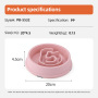 Wholesale Slow Feeder Dog Bowl Non Slip Puzzle Bowl Interactive Bloat Stop Pet Bowl Anti-Gulping Prevent Obesity for Dog
