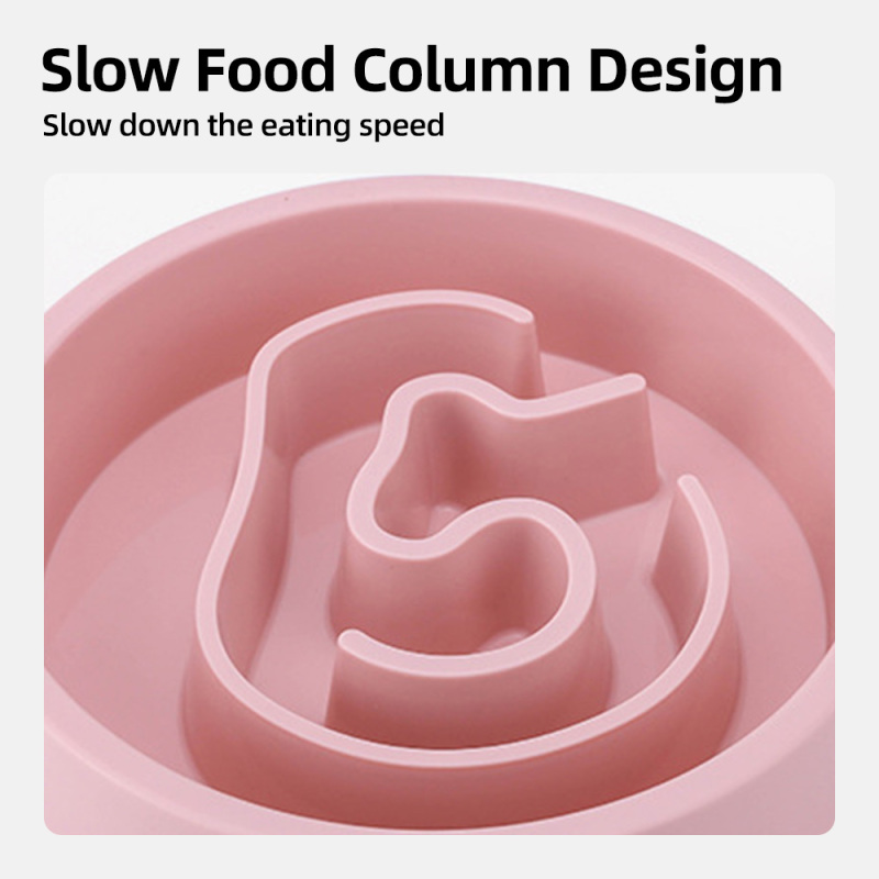 Wholesale Slow Feeder Dog Bowl Non Slip Puzzle Bowl Interactive Bloat Stop Pet Bowl Anti-Gulping Prevent Obesity for Dog