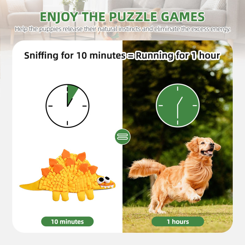 Wholesale Pet Product Dog Snuffle Toys Slow Feeding Dog Snuffle Mat Durable Interactive Puzzle Toys for Training Foraging Skills