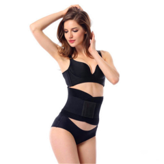 women waist trainer corset vest compression sweat belly belt body shaper postpartum girdle