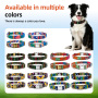 Wholesale Puppy Art Printing Canvas Seat Belt Pet Dog Prong Buckle Collar