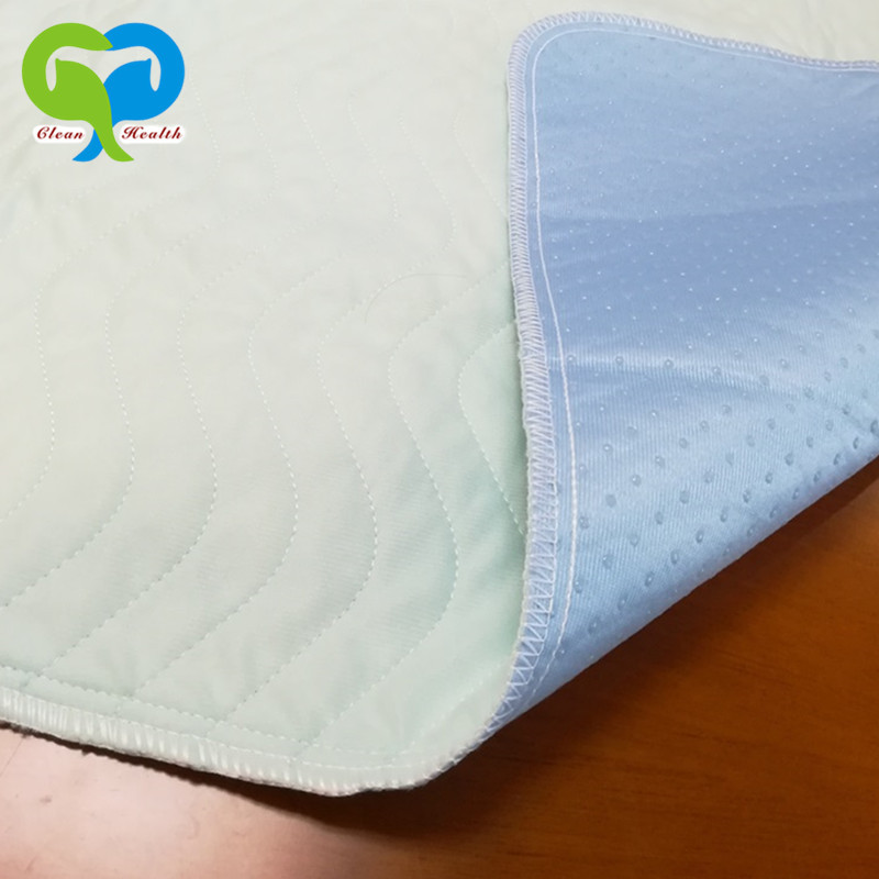Washable & Waterproof PU Incontinence Bed Pad / Hospital Underpad with Silica Gel Dots UBP-111