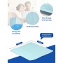 Wholesale Bed Pads Washable Waterproof Underpads Super Absorbency Reusable Bedwetting Incontinence Pad for Kids, Adults, Elderly