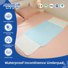 Wholesale Bed Pads Washable Waterproof Underpads Super Absorbency Reusable Bedwetting Incontinence Pad for Kids, Adults, Elderly
