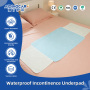 Wholesale Bed Pads Washable Waterproof Underpads Super Absorbency Reusable Bedwetting Incontinence Pad for Kids, Adults, Elderly