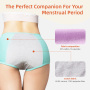 Aidingcare Periodenunterwäsche, wiederverwendbar, waschbar, für Frauen, Menstruationszyklus-Slips