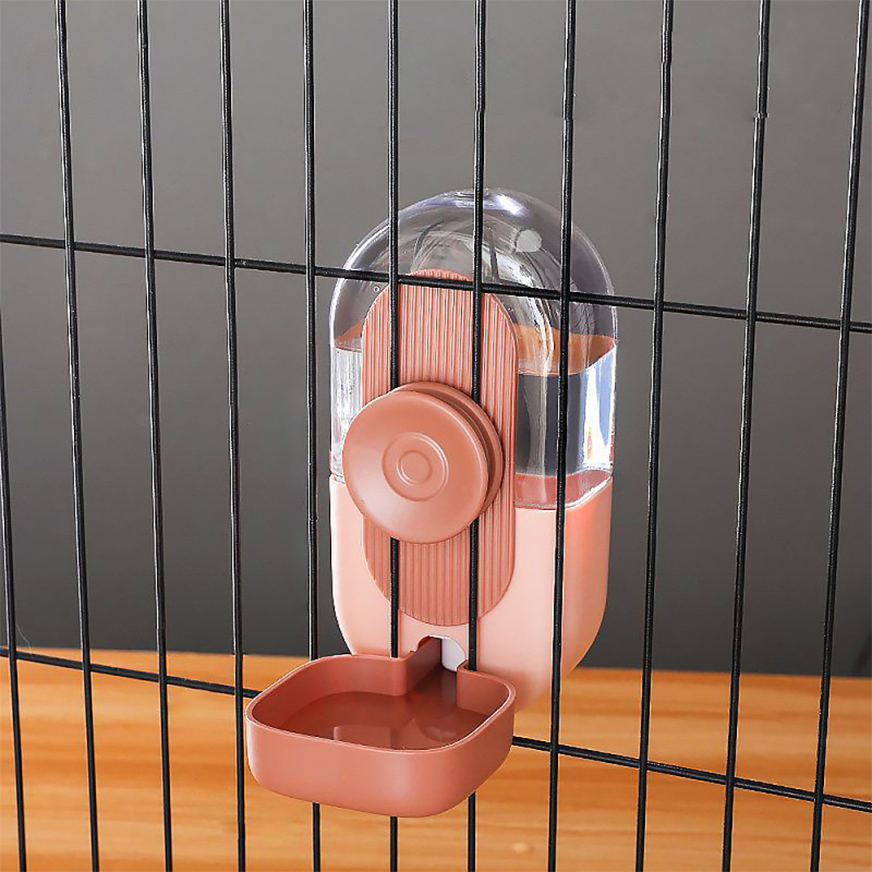 Pet Cage Suspended Water Dispenser Water Bottle Bowl Hanging Automatic Small Animal Automatic Feeders