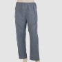 Easy to wear and take off open-backed pants Open crotch pants for Patient patient care clothing with zipper on the sides