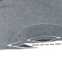 Easy to wear and take off open-backed pants Open crotch pants for Patient patient care clothing with zipper on the sides
