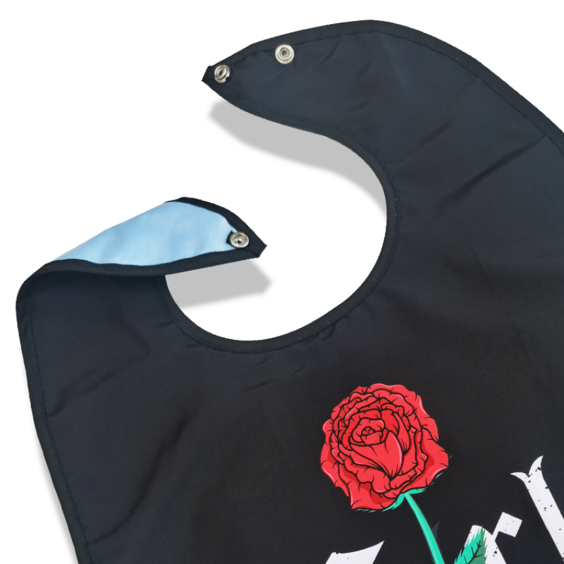 Fashionable Printed Apron Adult Bib For Dining