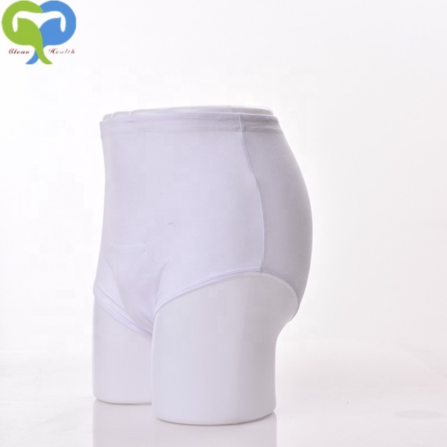 Calzoncillos protectores para adultos de absorbencia a prueba de agua bragas protectoras ropa interior protectora