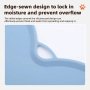 Wholesale Non-sticking Paw Shape Silicone Pet Mat Large Size Silicone Pet Food Dog Mat Various Colors Option
