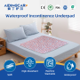 Wholesale Soft 4-Layer Quilted Incontinence Bed Pads Waterproof Adult Underpads Washable and Reusable for Adults